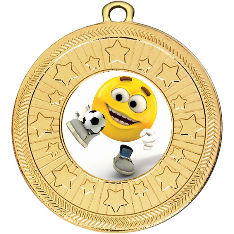 VF Star Football Kids Medal