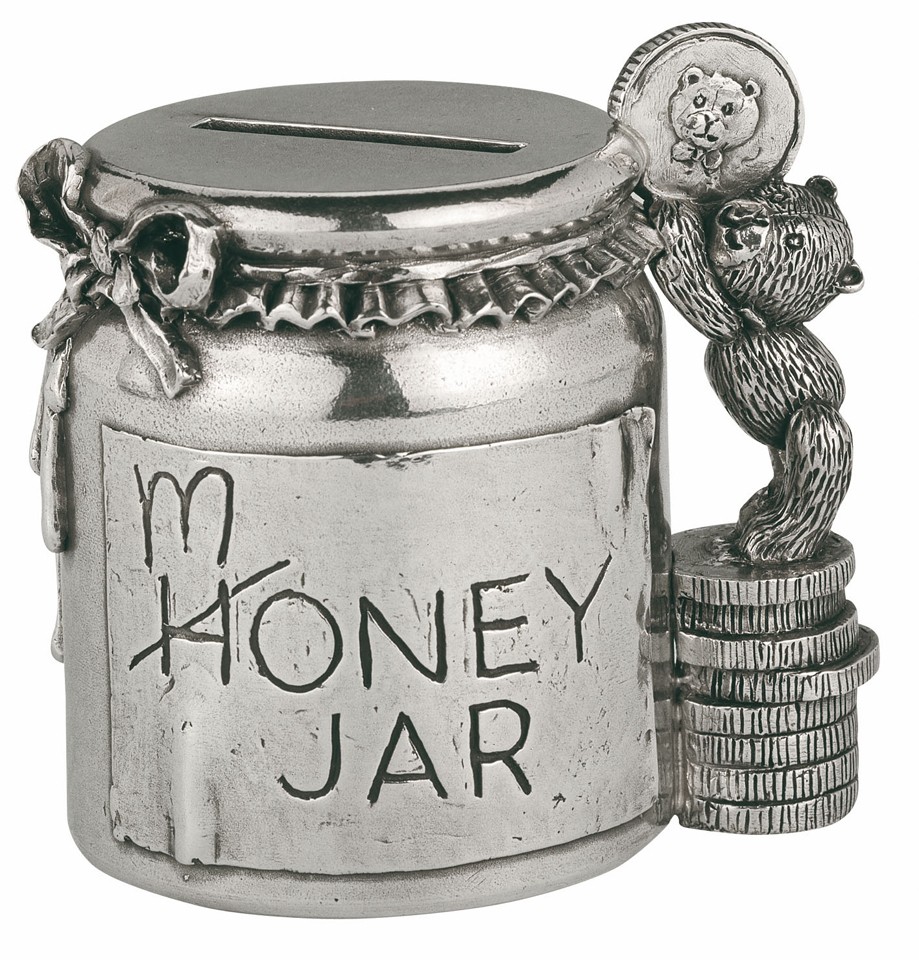Coin box, money jar
