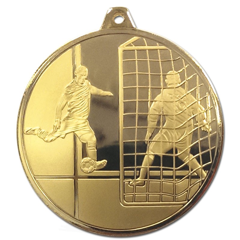 Frosted Glacier Footballer Medal