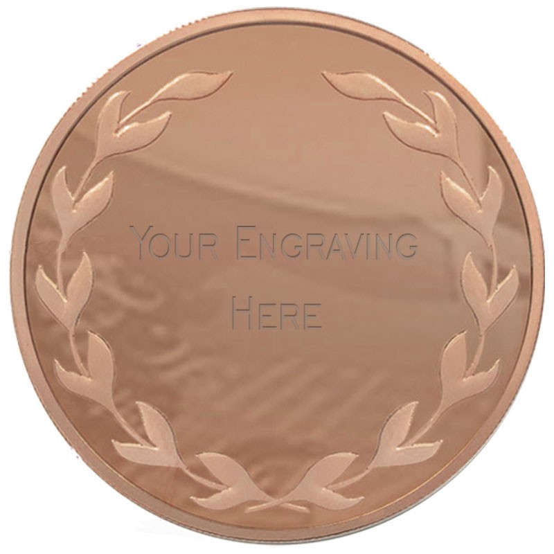 Frosted Glacier Laurel Medal 