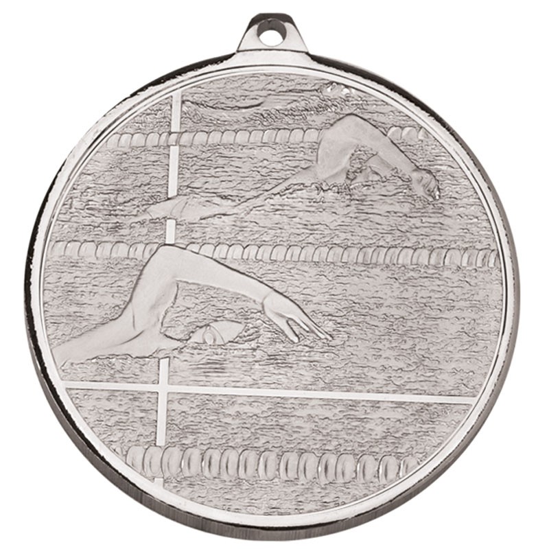 Frosted Glacier Swimming Medal 