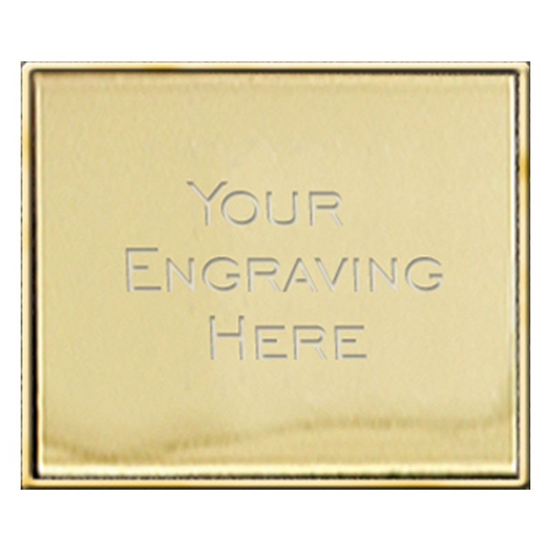Engraving Plate Square Cut