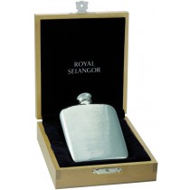 Hipflask in Wooden Box - Blonde
