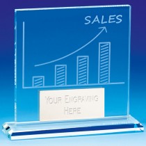 Sales Award Glass 